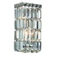 thumbnail image 1 of Elegant Lighting Maxime Contemporain 2 Lumières E12 Applique Murale en Cristal Chrome, 1 of 6