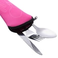 thumbnail image 3 of Fridja 3Pcs Stainless Steel Fork Spoon Tableware Travel Camping Cutlery Dinnerware PK, 3 of 3
