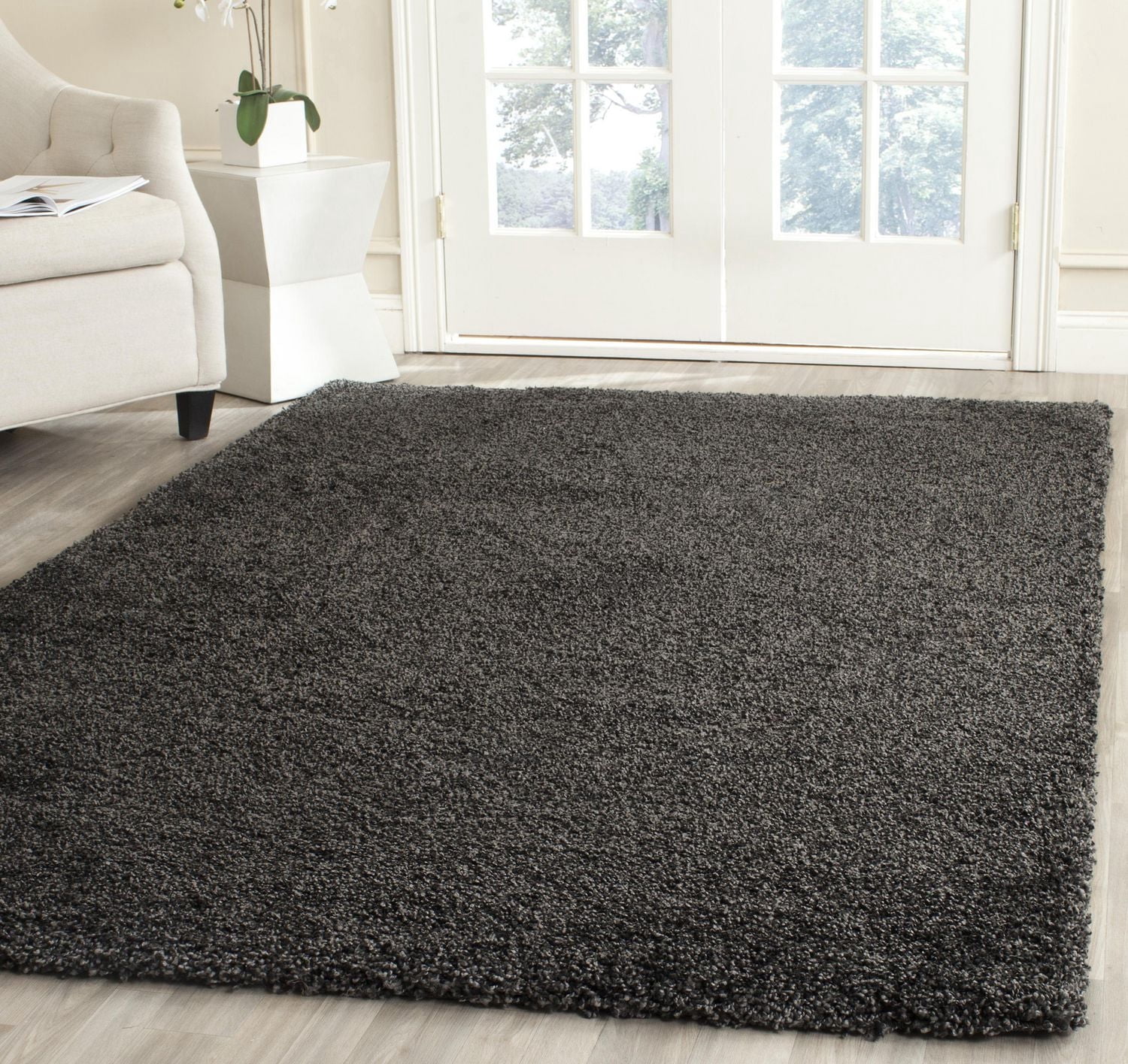 Safavieh Milan Harlow Tapis Peluche Solide Shag
