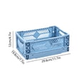 thumbnail image 3 of TIMIFISDesktop Folding Storage Basket Kitchen Household Refrigerator Industrial Style Coffee Corner Sundry Organising Basket Stackable Small Size, 3 of 6
