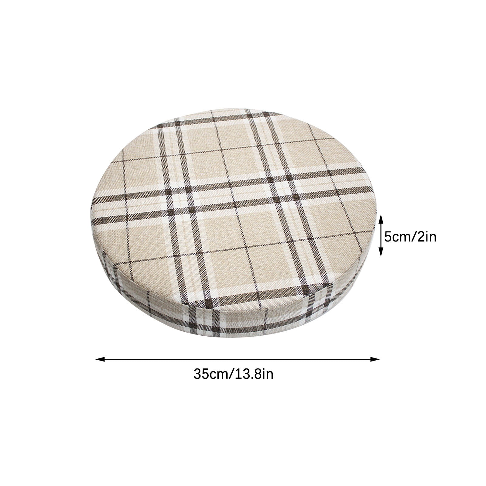 Yhmxh Organisateurs de Garde-Robe et Rangement Coussins Ronds pour Chaises d'Extérieur pour Meubles de Patio Coussin de Chaise de Patio pour Canapé de Jardin A Cushions