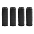 thumbnail image 2 of 4 Pcs Poignées en Caoutchouc pour Brouette, Tubes Ronds Poignées de Remplacement Noires 122 X 32 mm, 2 of 9