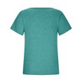 thumbnail image 4 of Birdeem T-Shirt Sans Manches à Col en V pour Femmes, Mode Décontractée, Imprimé, Chandail, 4 of 5