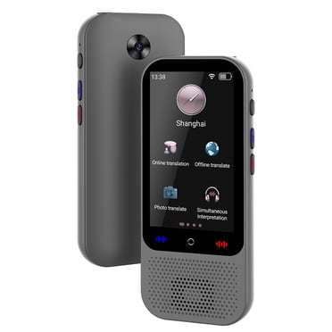 Appareil de Traduction Linguistique Portable avec 138 Langues Traduction Vocale 16 Traductions hors Ligne Prise en Charge de l'Interprétation Simultanée