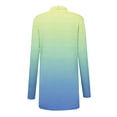 thumbnail image 5 of Pntutb Manteaux Grande Taille pour Femmes Mode Été Hiver Imprimé Manches Longues Cardigan, 5 of 5