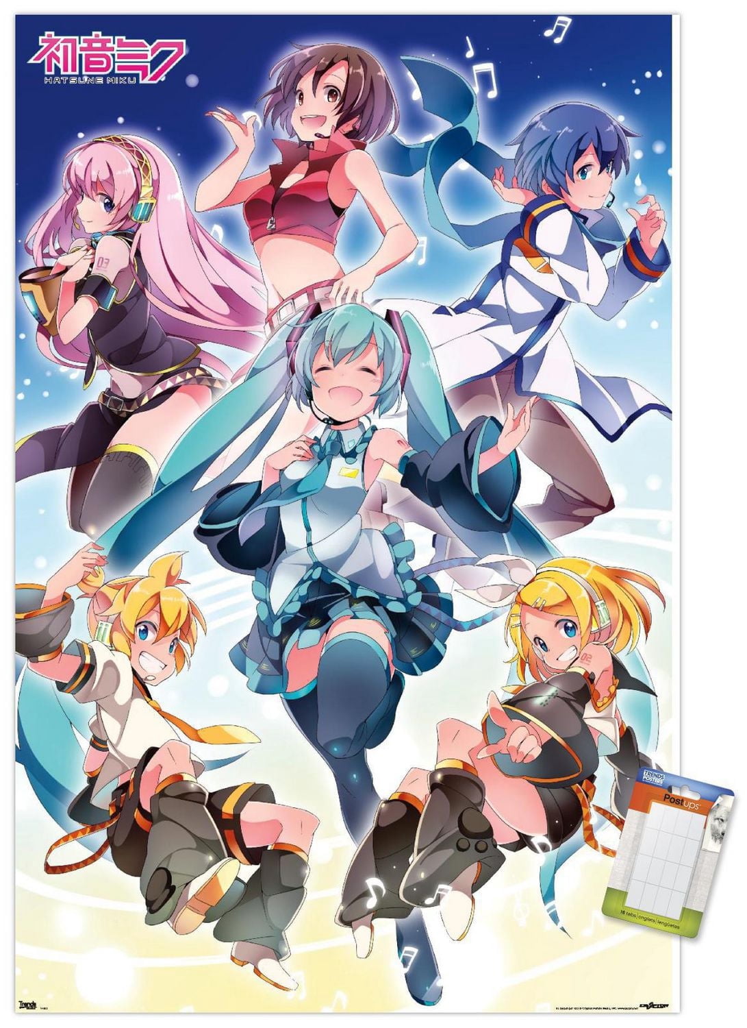 Hatsune Miku - Group Wall Poster