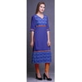 thumbnail image 3 of Bimba Kurta à Panneaux Imprimée Kurti Droite pour Femmes Vêtements d'Été Indiens, 3 of 5