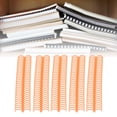 thumbnail image 4 of Loose Leaf Binding Spine, Wear Resistant PP Paper Binding Tool 30 Holes 22mm Inner Diameter Reusable  For Office Orange, 4 of 8