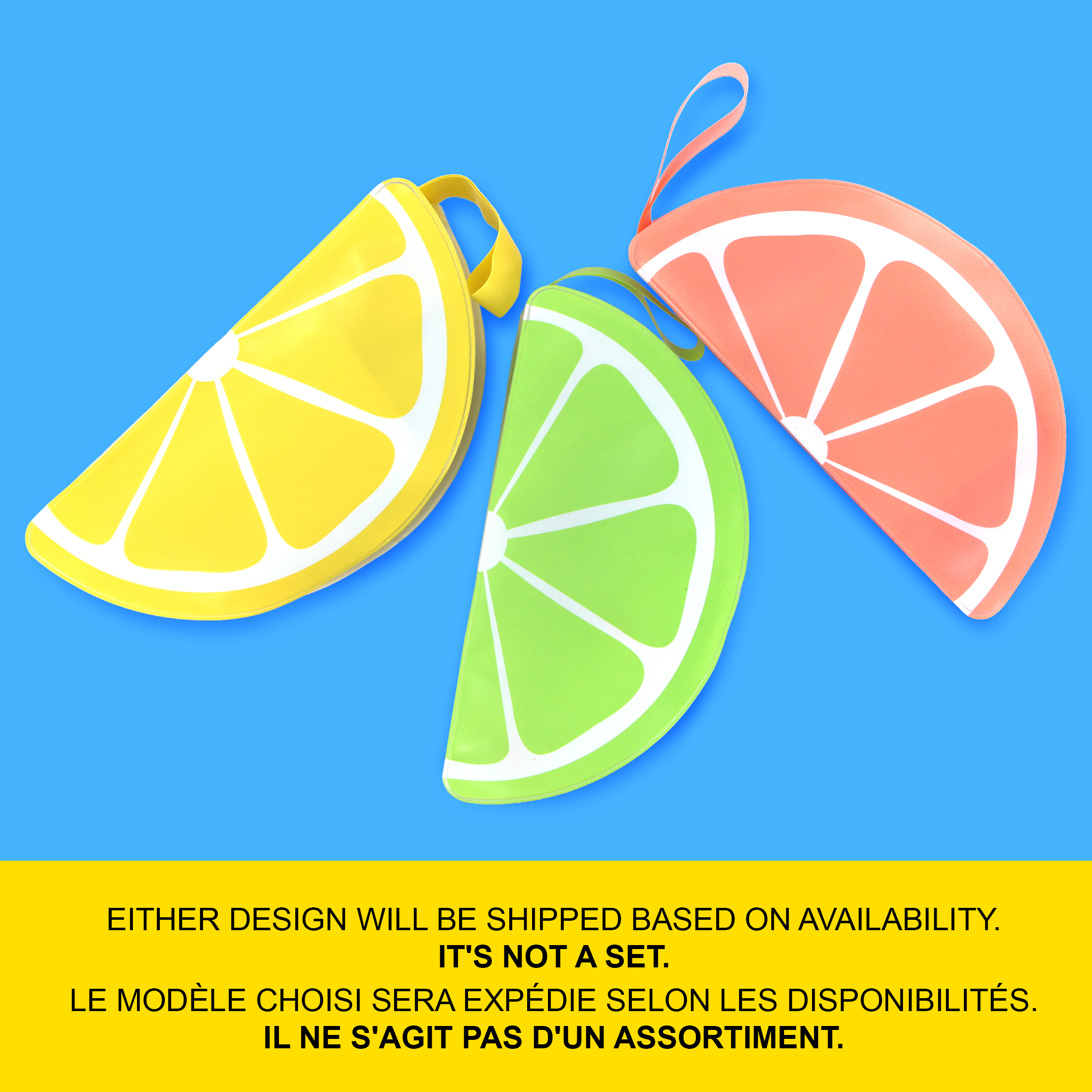 UNIQUE CREATIV Trousse de couture et de réparation de voyage, 50 pièces, Citron, Lime ou Pamplemousse