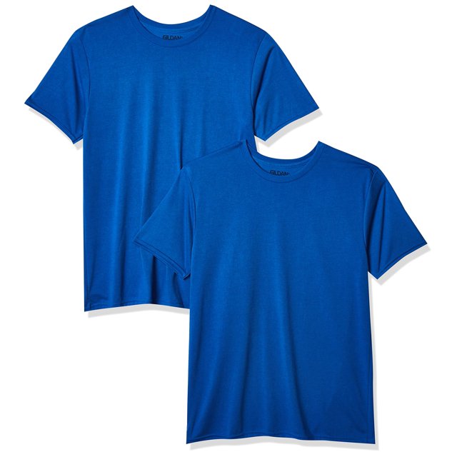 Gildan Men's Moisture Wicking Polyester Performance T-Shirt - G420 (Pack Of 2)
