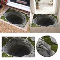 thumbnail image 2 of Huanglei 3D Diatomite Mud Bath Mat Super Absorbent Floor Mat For Bathroom Kitchen Entryway Wicking 1pc, 2 of 4