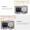 thumbnail image 4 of Amdohai 95- Prise Murale Wi-Fi Smart avec 1 Gang de Lumières Tactiles, 4 of 6