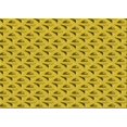 thumbnail image 1 of Ahgly Company Machine Washable Indoor Rectangle Transitional Yellow Area Rugs, 7' x 9', 1 of 7
