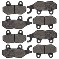 thumbnail image 4 of Niche Brake Pad Set Triumph Tiger 1050 Speed Triple Rear Semi-Metallic 4 Pack 519-KPA2450D, 4 of 5