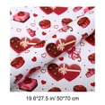 thumbnail image 3 of Amzcrzy Gift Bags Heart Shaped Packaging Paper Heart Shape Printed Wrapping Paper Valentine'S Day Gift Box Wrapping Paper Holiday Gift Wrapping Paper Valentine'S Day Gift Wrapping, 3 of 6