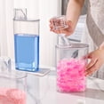 thumbnail image 4 of Barhoo Transparent Laundry Detergent Dispenser Bottle, Sealed Storage Container for Powder Pods and Liquid, Large Capacity Organizer with Measuring Cup for Laundry Room, Versatile and Easy to Use, 4 of 9
