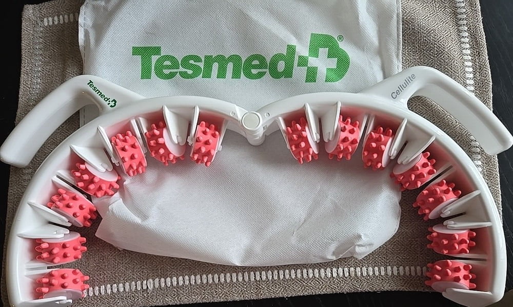 New anti-cellulite massager astringent and divergent roller thigh buttocks TESMED