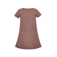 thumbnail image 2 of Robe Fille Hibou Mignon Animal Décontracté Coton Manches Courtes 4 Ans, 2 of 5