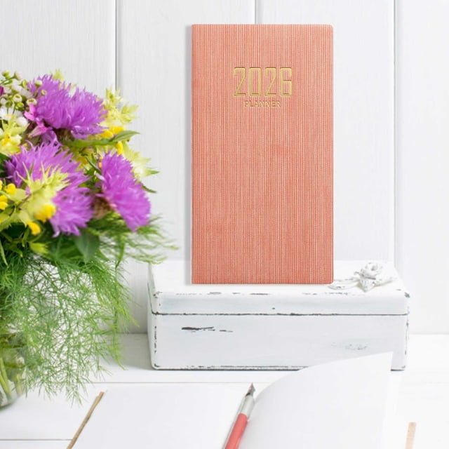 Wzzjkit School Supplies A6 Mini Notebook Organizer Planner Daily Planner Notebook Travel Diary