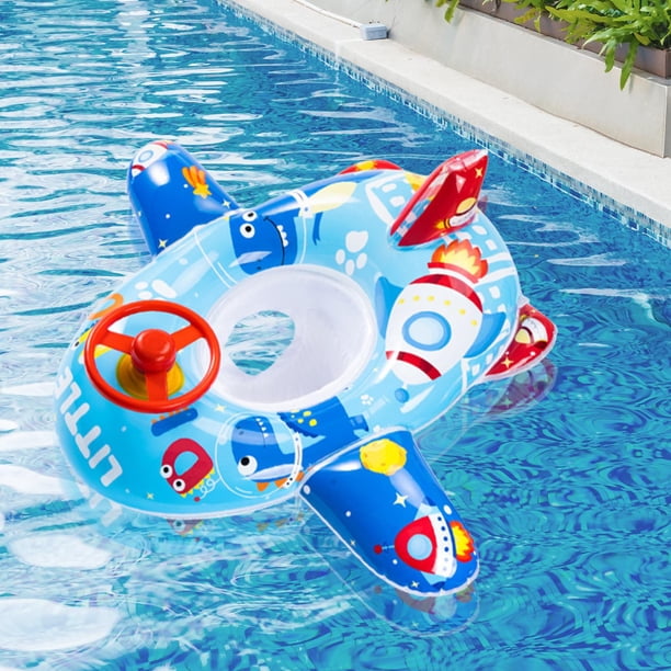 Bouée Licorne Pour Bébé – Gonflable PVC – Siège Avec Double Poignées – Dès 3 Mois à 3 Ans (30 Kg Max)