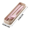 thumbnail image 3 of Chmadoxn Kitchen Gadgets, Kitchen Accessories, Kitchen Utensils, Kitchen Tool Spoon Chopsticks And Fork Three-piece Tableware Set Cutlery Cutlery, 3 of 5