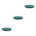thumbnail image 2 of Transemion Coussin de Chaise Détachable Doux et Confortable Coussin Rond pour Confort Coussin de Chaise Rond en Polyester Coussin de Siège Noir Vert 40X40cm 3Ensemble, 2 of 6