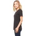 thumbnail image 4 of Bella Canvas 6405 Missy Jersey T-Shirt à Manches Courtes à Col en V, 2TG, 4 of 6