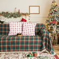 thumbnail image 4 of Housses de Coussin de Noël 18X18 Ensemble de 2 Housses de Coussin de Noël 18X18 Pouces Ensemble de 2 Coussins Décoratifs Rouges pour Arbre de Noël Décoration de Noël d'Hiver pour Canapé de Maison, 4 of 6
