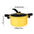 thumbnail image 4 of Lksixu Non Stick Pressure CookerMicro Pressure Smothering Household Pots Soup Pots Cooking Pots Kitchen Kitchen Gadgets, 4 of 6