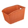 thumbnail image 2 of Lipstore Rear Bike Basket Basket Pet Carrier Stylish Accessories Easy to Install Brown, 2 of 8
