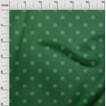 thumbnail image 3 of oneOone Georgette Viscose Tissu Vert à Blocs Matière de Robe Tissu Imprimé Tissu au Mètre 42 Pouces de Large, 3 of 4