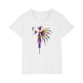 thumbnail image 1 of RXIRUCGD 2025 Vêtements d'Été pour Enfants T-shirt Imprimé Mode Mignon Col Rond Manches Courtes, 1 of 5
