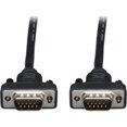 thumbnail image 2 of Eaton Tripp Lite Series Low-Profile VGA High-Resolution RGB Coaxial Cable (HD15 M/M), 10 ft. (3.05 m) - VGA cable - HD-15 (VGA) (M) to HD-15 (VGA) (M) - 10 ft - molded - black, 2 of 3