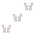 thumbnail image 4 of mmirethe 2pcs Easy To Install Antlers Sticker To Decorate Christmas Car Cute Waterproof white large 3Set, 4 of 6