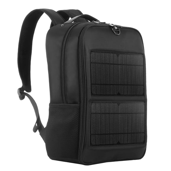 Solar Backpack with 14W Solar Panel Dual USB Port Waterproof
