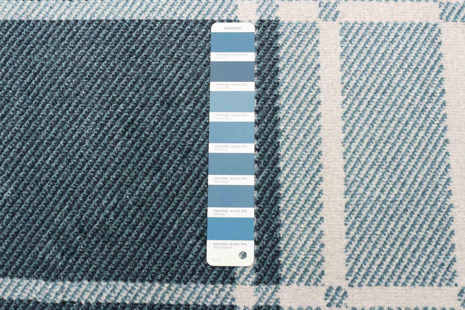 Tapis Lavable ECARPET à Carreaux pour Chambre, Salon, Chambre d'Enfant