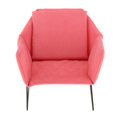 thumbnail image 1 of 1/6 Simulation Small Sofa Miniature Furniture Couch Model Doll House Pink, 1 of 6