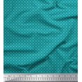 thumbnail image 1 of Soimoi Georgette Viscose Fabric Geometric Small Printed Craft Fabric by The Yard 42 Inch Wide, 1 of 3