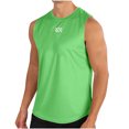 thumbnail image 2 of Styesk Tank Tops Men Fashionable Men's Round-neck Solid Color Mesh Drying Sleeveless, 2 of 6