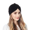 thumbnail image 1 of Women Turbans Knot Pre Tied Bonnet Cap Headwraps Hats, 1 of 4