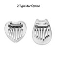 thumbnail image 2 of Kalimba Piano à Pouce 8 Touches Mini Portable Kalimba Instrument de Musique pour Adultes Enfants, 2 of 8