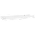 thumbnail image 4 of vidaXL Picture Frame Ledge Shelves 2 pcs White 40x9x3 cm MDF, 4 of 5