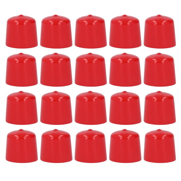Embout de Tuyau en PVC, Résistant à la Corrosion 20 Pcs, Housse de Protection Durable en PVC pour Filetage de Vis, Anti-âge, Facile à Utiliser pour Filetage Mâle 20mm,30mm,40mm