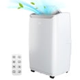 thumbnail image 1 of Garvee 14,000 BTUs Portable Air Conditioners, 3-in-1 Smart AC Unit Dehumidifier & Fan with Remote Control, Cools Room up to 750 Sq.ft., for Home Office, White, 1 of 8