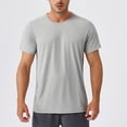 thumbnail image 2 of Taqqpue Men's UPF 50+ Sun Protection Shirts Swim SPF UV Quick Dry Short Sleeve T-Shirts for Athletic Fishing Rash Guard Performance Shirt, 2 of 9
