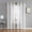 Ivory, variant on Lisa Knitted Lace Curtain Medallion Design with Scalloped Bottom (38" W x 84" L, Silver)