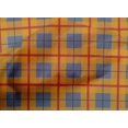 thumbnail image 4 of oneOone Cotton Cambric Fabric Madras Check Decor Fabric Printed BTY 56 Inch Wide, 4 of 4