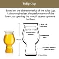 thumbnail image 4 of Host Beer Glass  Freezer Gel Chiller Double Wall Plastic Frozen Pint Glass, 4 of 5