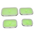 thumbnail image 1 of Récipient à Repas Pliable, 4pcs Rétractable pour le Déjeuner Flexible Coffre-Fort pour Bureau Rose, Vert, Rose Rouge, 1 of 8