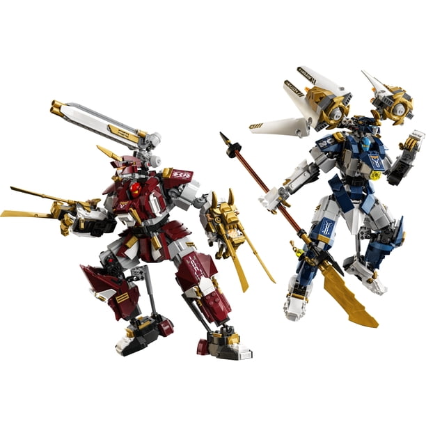 LEGO NINJAGO The Twin Titan Mechs - Building Toy for Boys & Girls